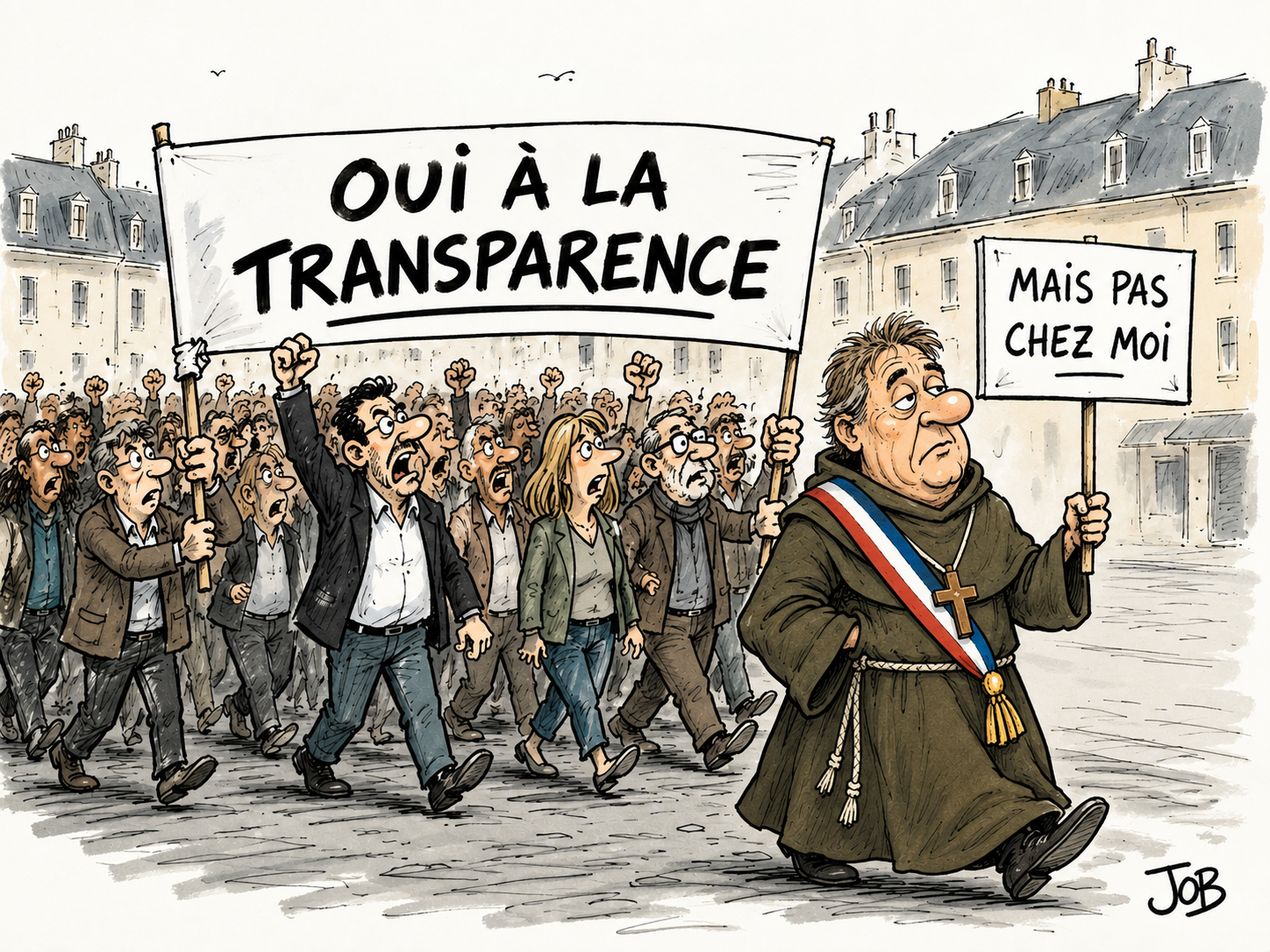 Quand c’est flou, y’a un loup : la transparence dans le discours, mais pas dans les faits.